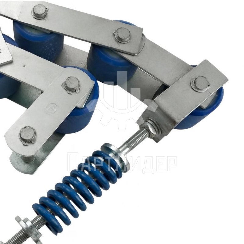 Прижимная батарея на 6 роликов с шагом цепи 95мм, диаметром роликов 60мм, длиной 605мм BLT