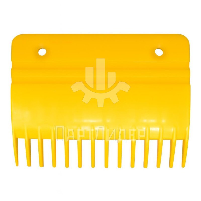 Гребенка эскалатора пластиковая желтая 127x94 мм 14 зубьев YS017B313 Mitsubishi