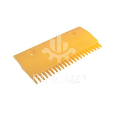 Гребенка входной площадки 22 зуба средняя M1 Sigma желтый пластик