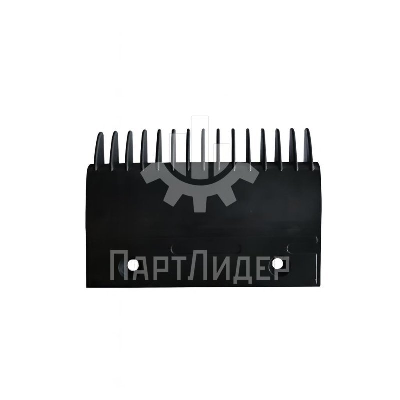 Гребенка эскалатора пластиковая черная 127х94мм 14 зубьев YS017B313 Mitsubishi