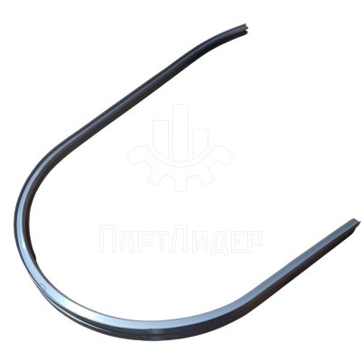 Огибной участок (алюминий) торца балюстрады GAA402VMS1 H=930мм 506NCE L=2120mm W=52mm