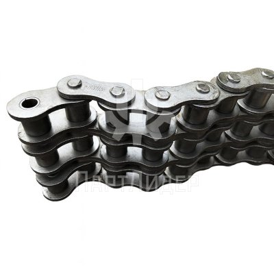 Цепь трехрядная главного привода поручня эскалатора L=5000мм 100-3 ХО21NP Otis