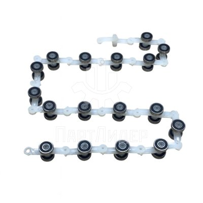 Обводная цепь торца балюстрады 17 пар роликов Шаг 60мм Schindler