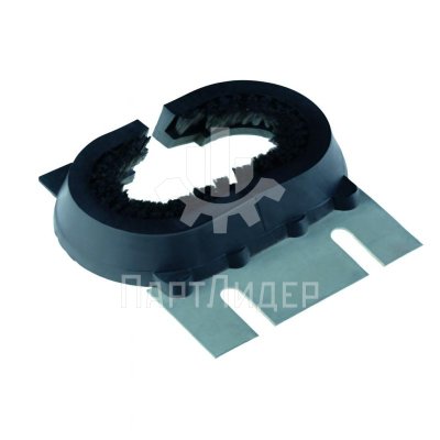 Устье поручня со щетками Kone