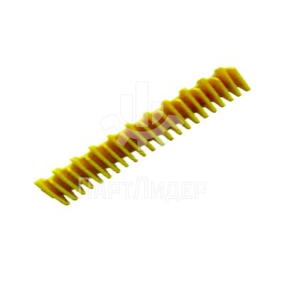 Демаркационная линия фронтальная жёлтая L=197.5мм 22 зуба Kone