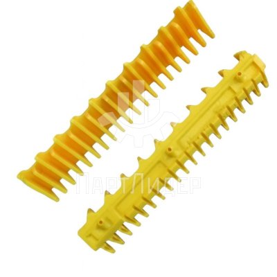Демаркационная линия фронтальная жёлтая L=180.8мм 20зубьев Kone