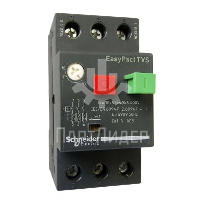 Силовой автомат EasyPact 3PGZ1E16 Schneider Electric для защиты двигателя
