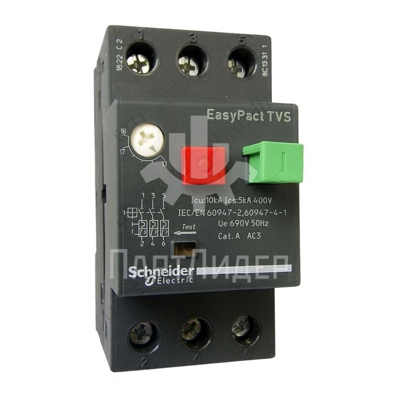 Силовой автомат EasyPact 3PGZ1E16 Schneider Electric для защиты двигателя