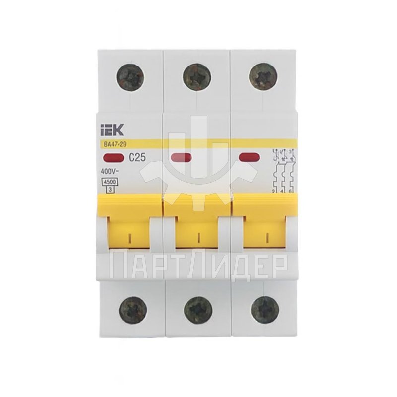 Выключатель автоматический ВА 47-29 3Р 25А