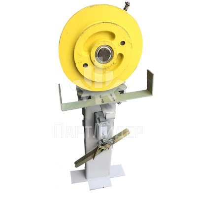 Ограничитель скорости на стойке шкив 240мм V=1.0мс канат 7.8мм ПРАВЫЙ (сборка 1)