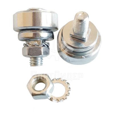 Ролик металлический D=25мм M8