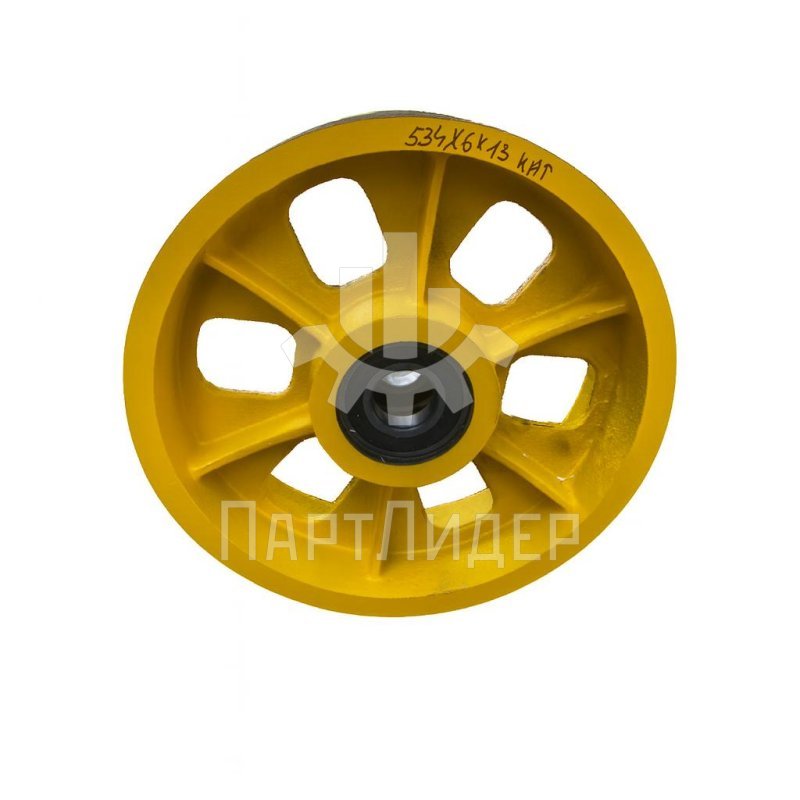 Отводной блок в сборе с валом 534х6х13 KM662190G04 Kone