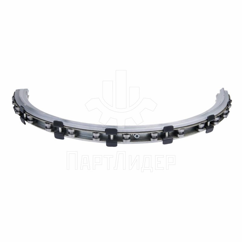 Направляющая огибающего участка траволатора в сборе 13 пар роликов H=340мм L=710мм LG Sigma