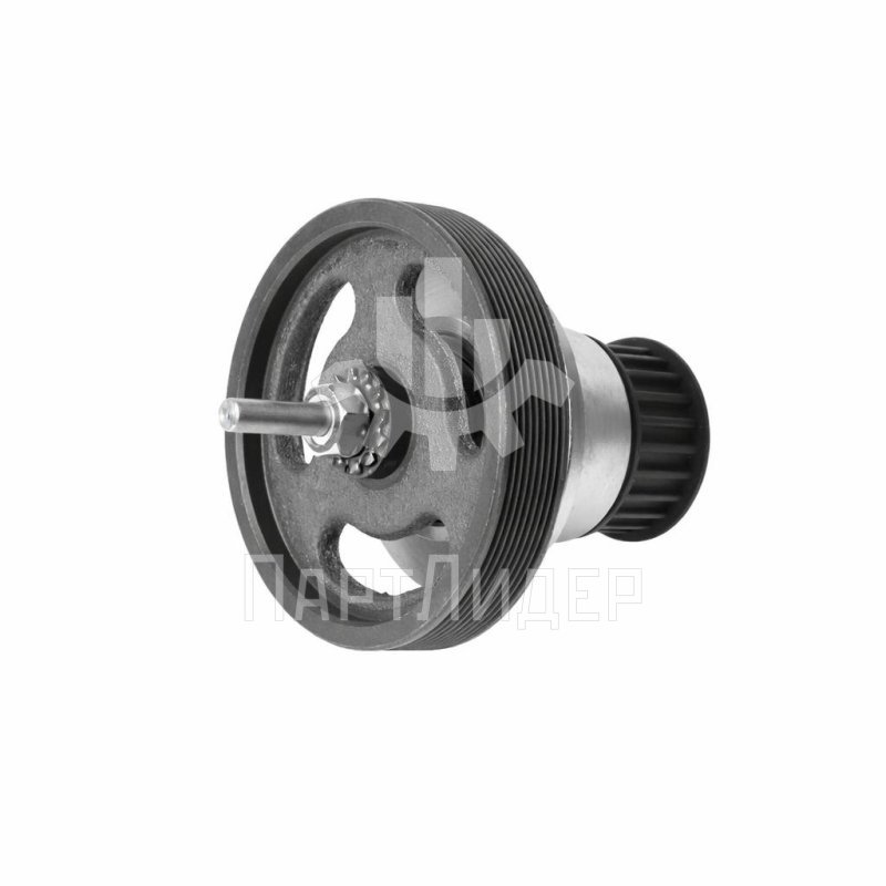 Ось в сборе со шкивами L=153мм привода дверей DO2000 FAA198L1 Otis