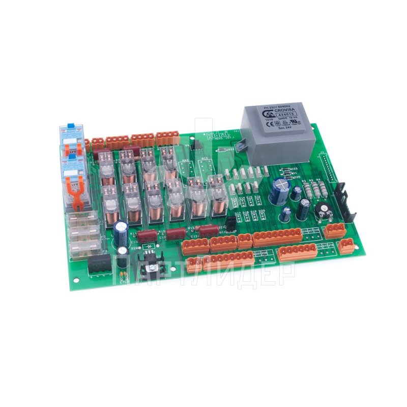 Плата управления на 4 остановки питание замков 48VAC MEH3 PCB 6515010 Hidral