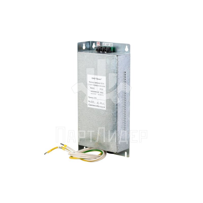 Фильтр электромагнитной совместимости 30А ШПЖИ4.752.003 МЛЗ