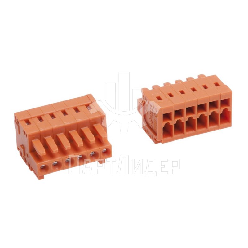 Разъем 6-полюсный мама 734-206 Wago