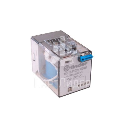 Реле промежуточное 24VDC 10А 60.13.9.024.0040 Finder