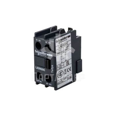Блок дополнительных контактов фронтальный LADN20 Schneider Electric