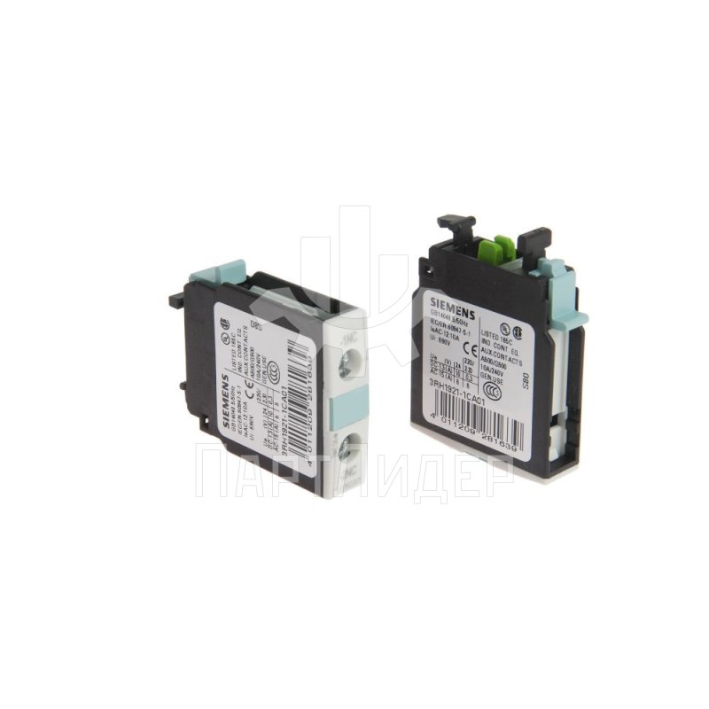 Блок дополнительных контактов 1NC 3RH1921-1CA01 Siemens