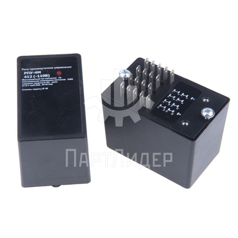 Реле промежуточное РПУ-4М-412 110VDC 7А
