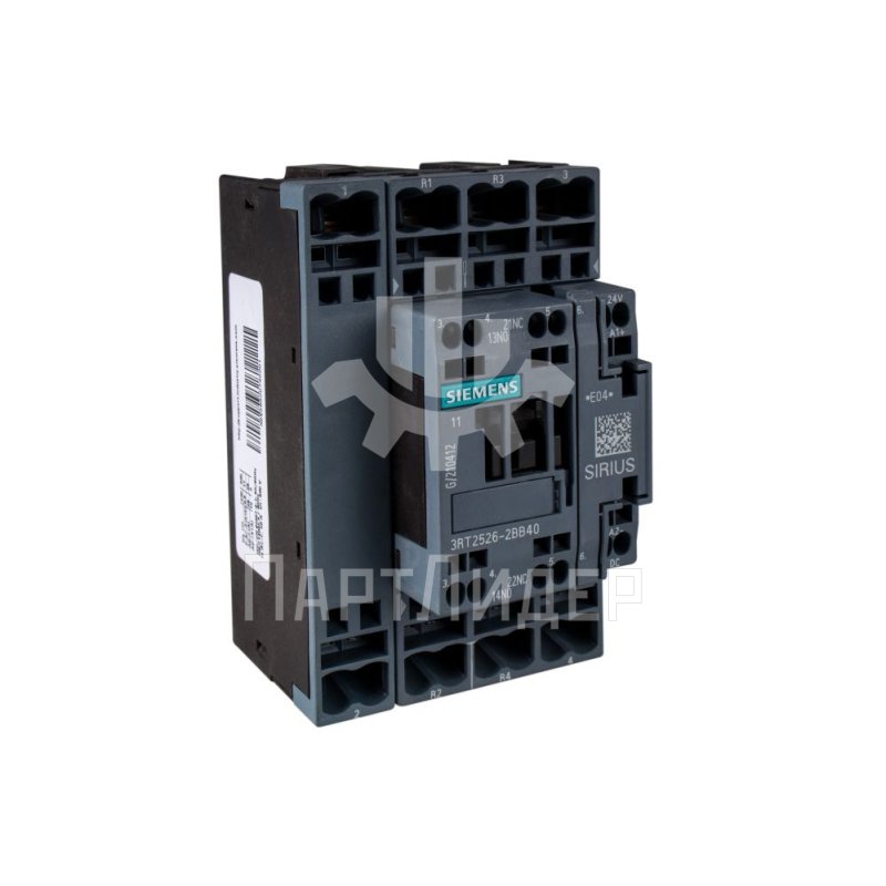 Пускатель 24VDC 25A 3RT2526-2BB40 Siemens