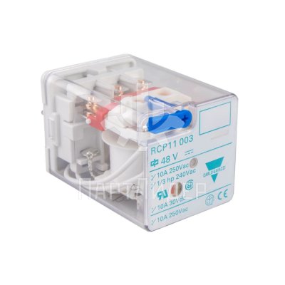Реле промежуточное RCP11003 48VDC 10А Carlo Gavazzi