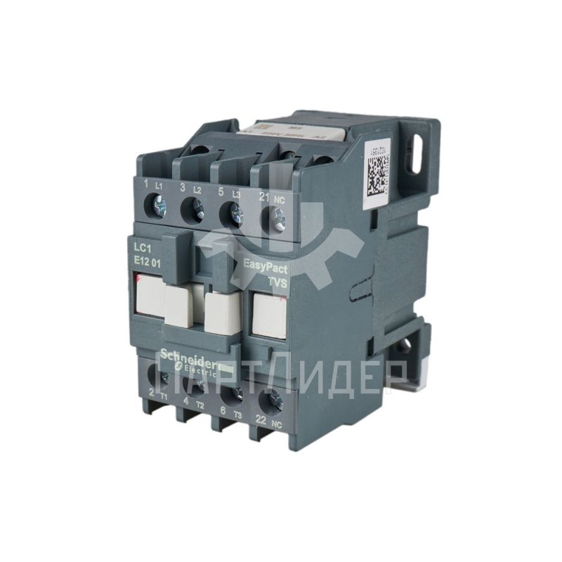 Пускатель 230VAC 12А LC1N1201M5N Schneider Electric