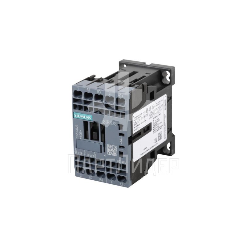 Пускатель 48VDC 12А 3RT2517-2FW40 Siemens