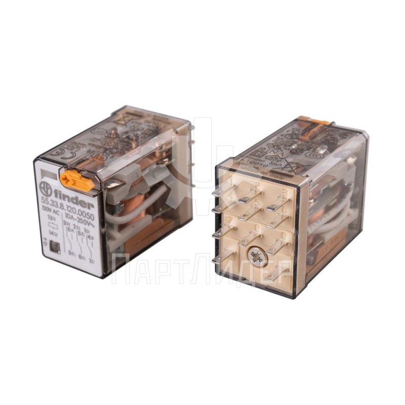 Реле промежуточное 120VAC 10A 55.33.8.120.0050 Finder