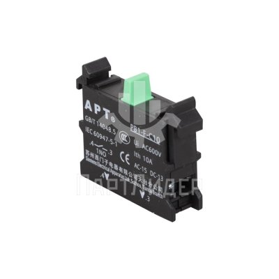Блок-контакт 1НО PB1-F-C10 APT