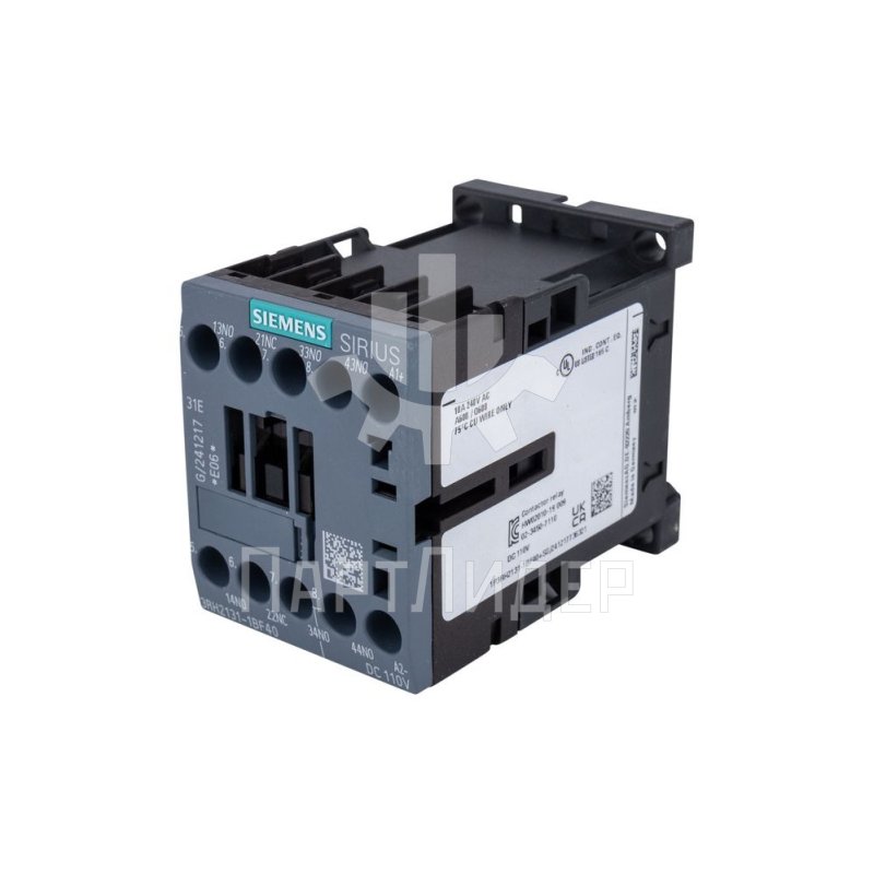 Пускатель 110VDC 10А 3RH2131-1BF40 Siemens