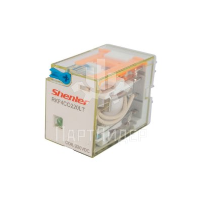 Реле промежуточное RKF4CO220LT 220VDC 6A Shenler