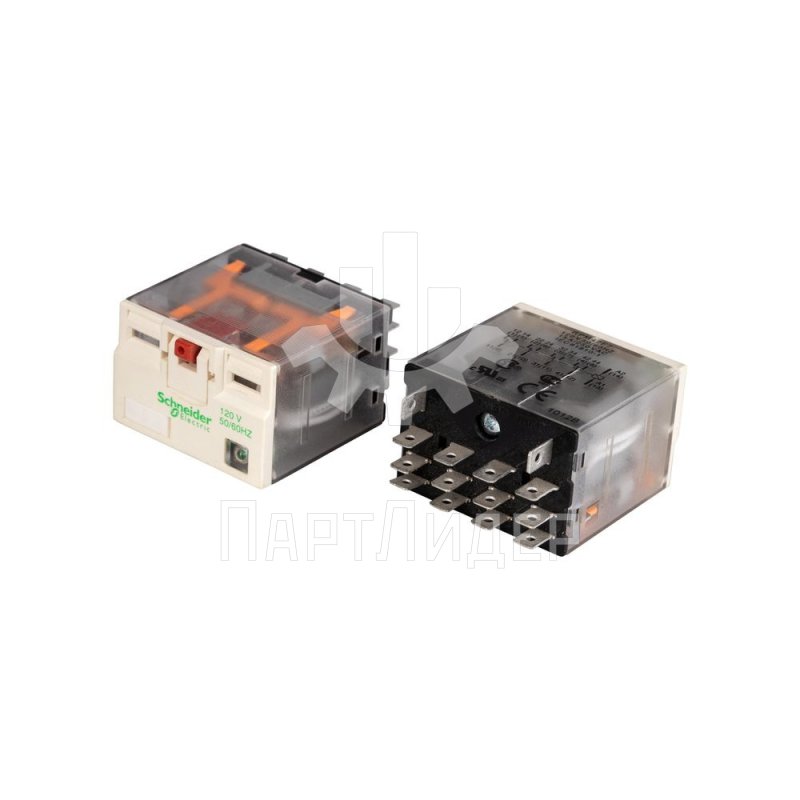 Реле промежуточное Schneider Electric RPM42F7 15А 120VAC