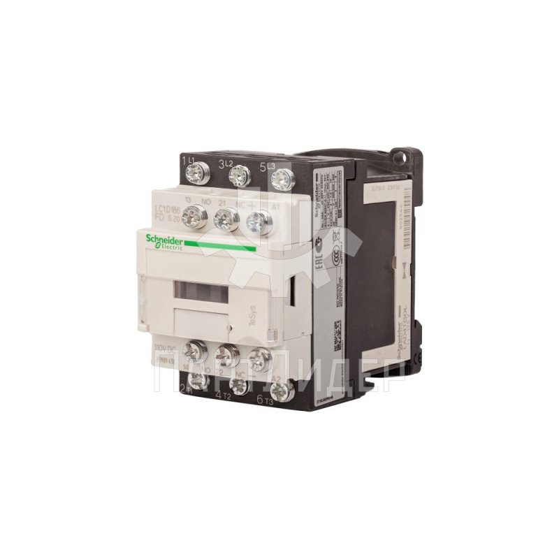 Пускатель 110VDC 18А LC1D186FDS207 Schneider Electric