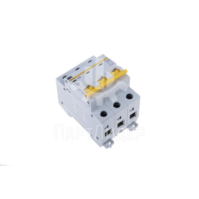 Выключатель автоматический 20А 3P тип C ВА47-29 MVA20-3-020-C ИЭК