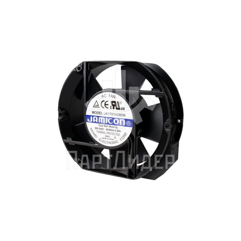Вентилятор 172х150х51мм 230VAC 38Вт 0,4А JA1751H2 Jamicon