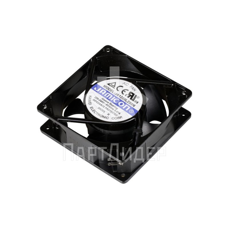 Вентилятор 120х120х38мм 230VAC 9Вт JA1238L2S Jamicon