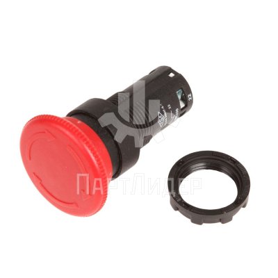 Кнопка стоп с фиксацией 1NC MB200E Emas