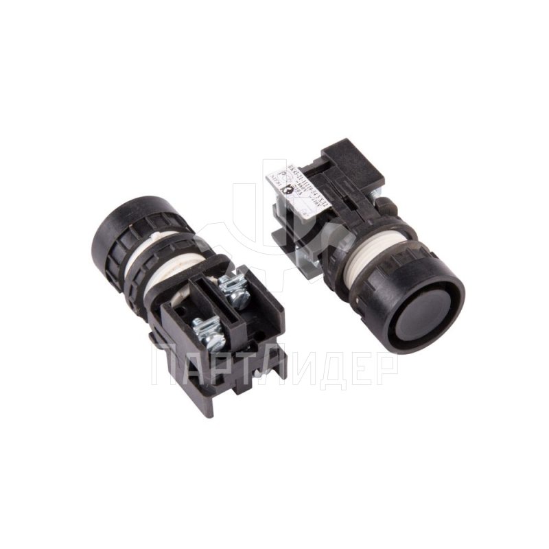 Выключатель кнопочный черный ВК43-21-11110-54