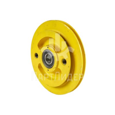 Шкив ограничителя скорости в сборе с подшипниками 006.07.00.001 КМЗ ЩЛЗ