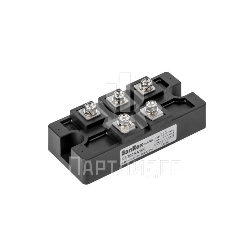 Мост диодный трехфазный 200А 1600В DF200AA160 Sanrex