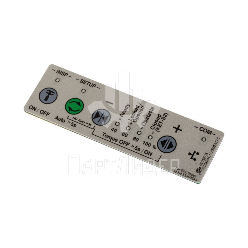 Панель управления привода DDE 59350643 Schindler