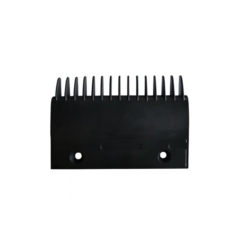 Гребенка эскалатора пластиковая черная 127х94мм 14 зубьев YS017B313 Mitsubishi
