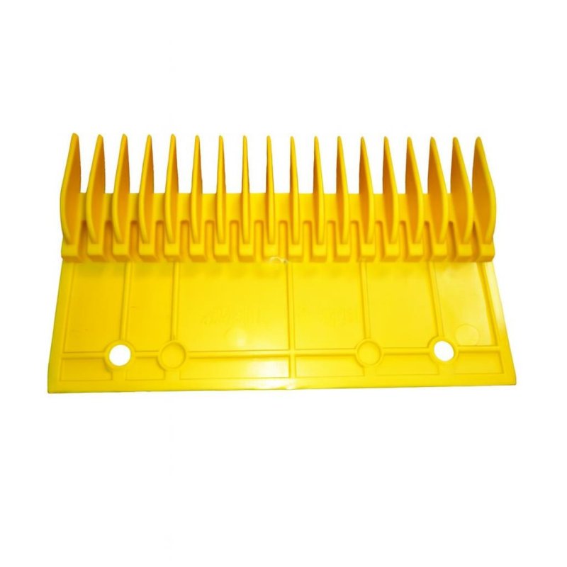 Гребенка желтая пластиковая 17 зубьев S655B6 Hyundai