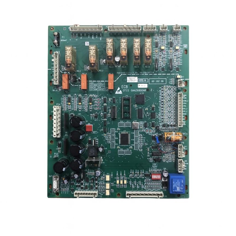 Плата контроллера ECB эскалатора траволатора 506NCE 606NCT GAA26800AR2 Otis