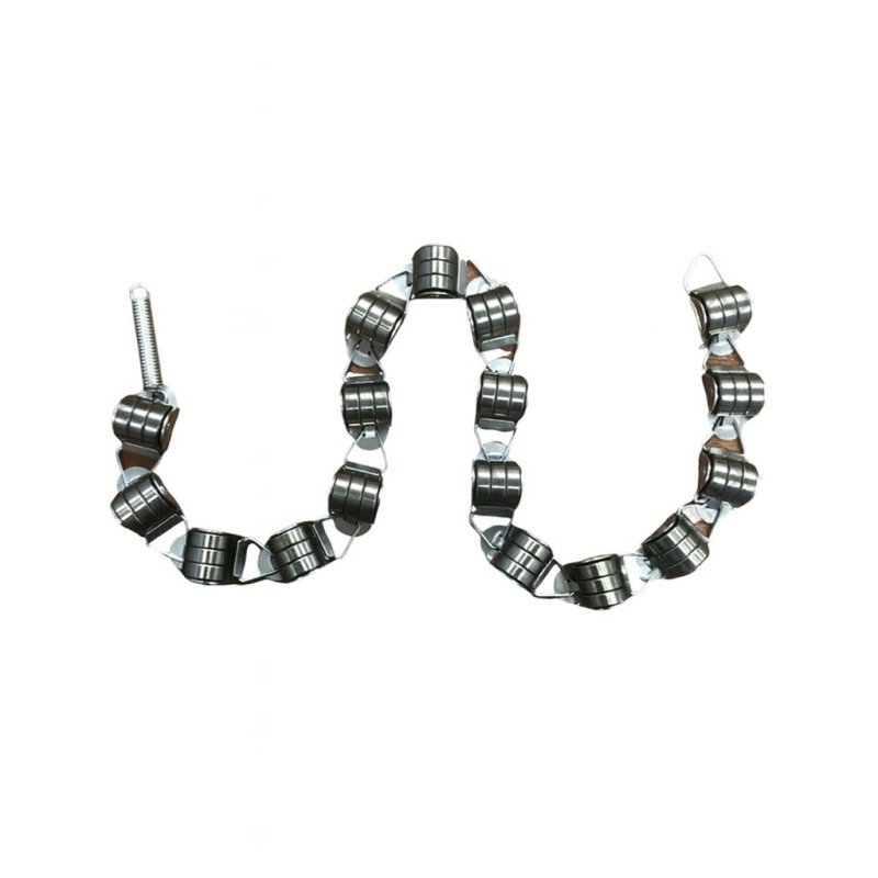 Обводная цепь торца стеклянной балюстрады 17 звеньев 930мм шаг 50.5мм 506NCE XO508