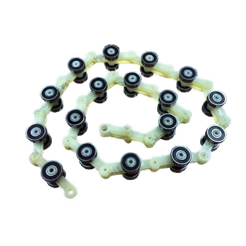 Обводная цепь торца балюстрады поручня Schindler Sigma 17 пар роликов