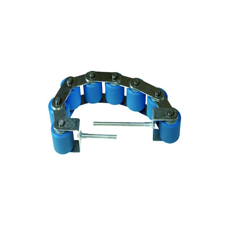 Прижимная роликовая цепь поручня 8 роликов D=60мм H=53мм KM5130070G01 Kone