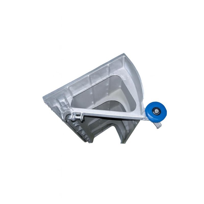 Ступень эскалатора 800мм 506NCE XO-508 с двумя желтыми линиями Otis